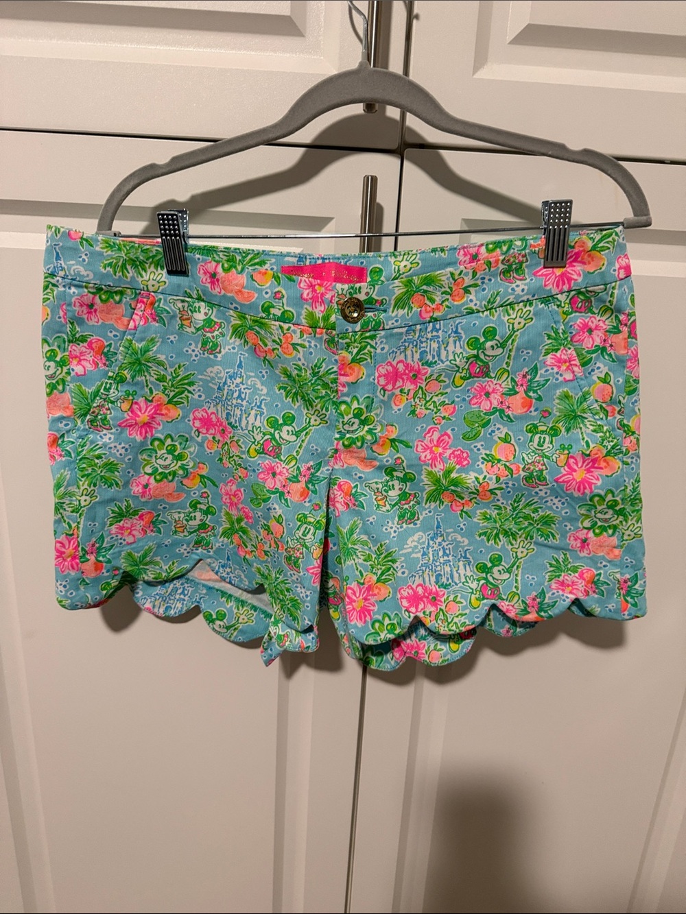 Lilly Pulitzer Disney park shorts